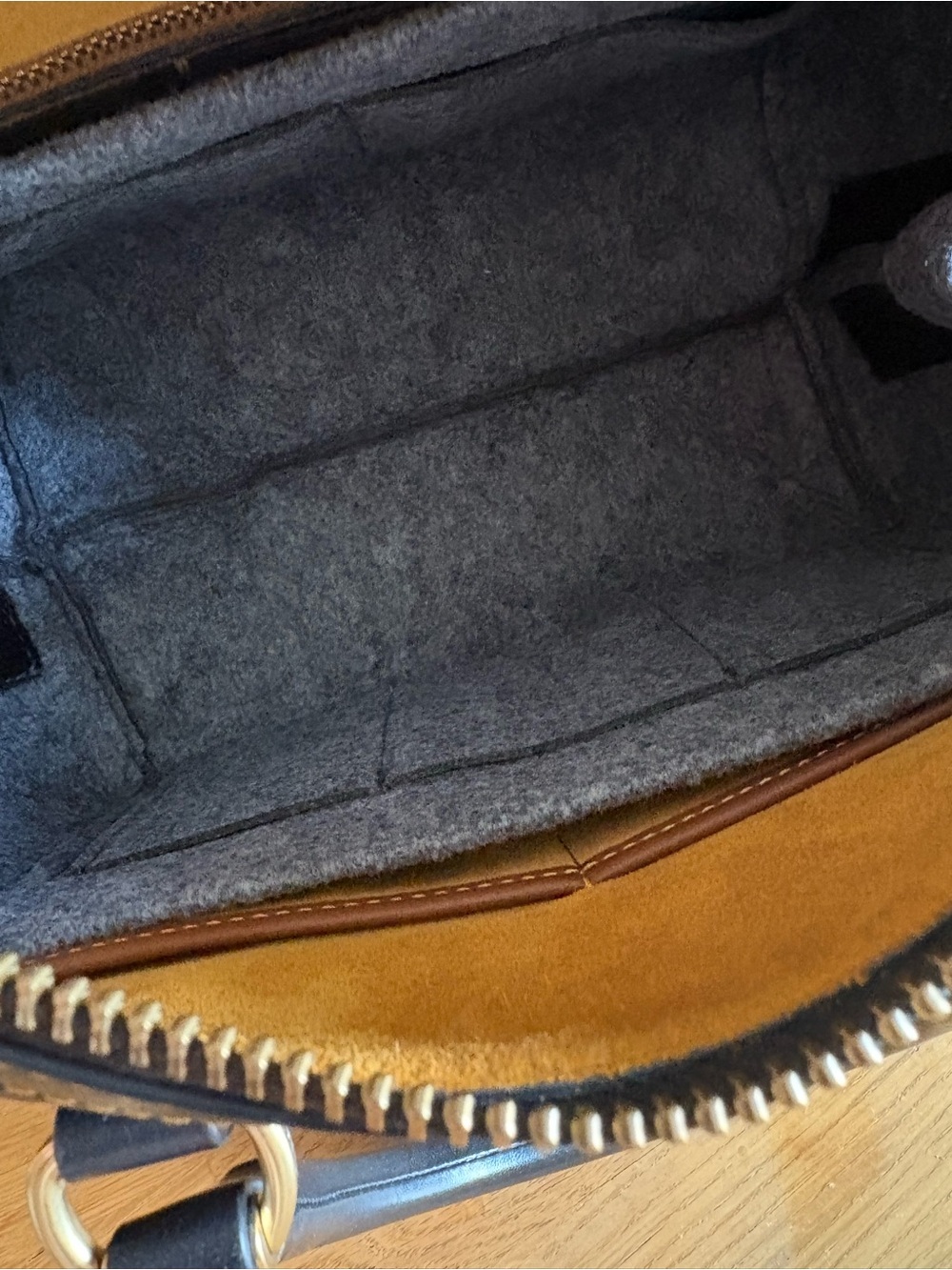 The Coach C8864 Ruby 25 satchel Glovetanned pebbled leather, black - Picture 16 of 16